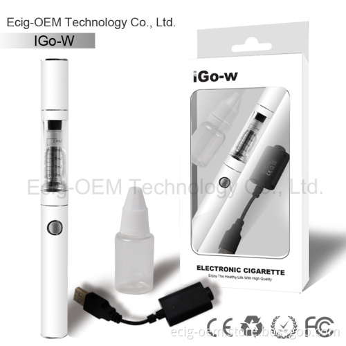 Electronic Cigarette EGO-W Blister Single Pack E Vapor